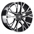 Маленькое фото товара - 10,5*21 5*112 ET43 66,6 LS Forged LS FG07 BKF. Вариант №1