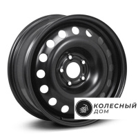 Фото товара - 5,5*15 4*100 ET43 60,1 ALCAR STAHLRAD (KFZ) 7935 Black. Вариант №1