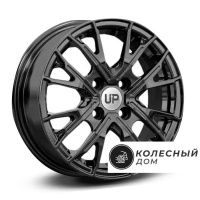 Фото товара - 5,5*14 4*100 ET35 67,1 Wheels UP Up127 New Black. Вариант №1