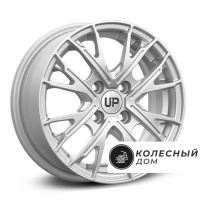 Фото товара - 5,5*14 4*100 ET43 60,1 Wheels UP Up127 Silver Classic. Вариант №1