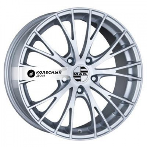 Большое фото товара - 10*21 5*130 ET50 71,6 MAK Rennen Silver, 10062554. Вариант №2