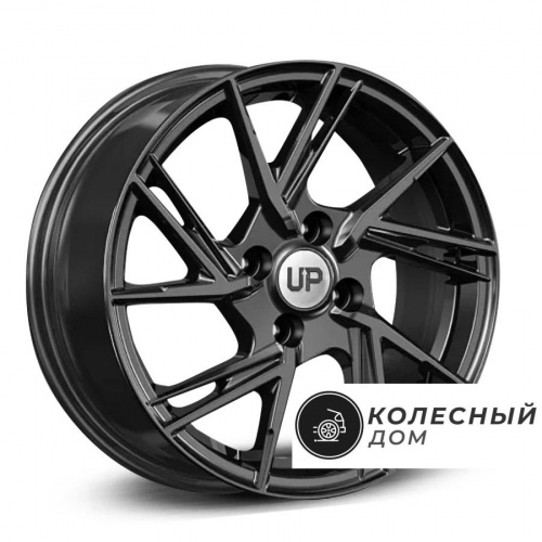 Большое фото товара - 6,5*15 4*100 ET45 60,1 Wheels UP Up115 New Black, 10178084. Вариант №2