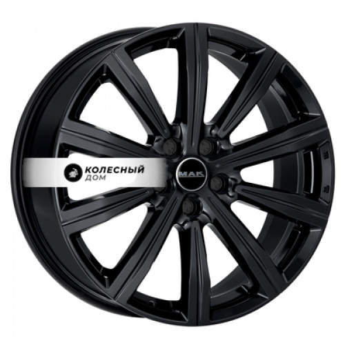 Большое фото товара - 9,5*22 5*120 ET43 72,6 MAK Birmingham Gloss Black, 10227345. Вариант №2