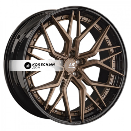 Большое фото товара - 10*22 5*112 ET18 66,6 LS Forged LS FG35 BZ/BK, 10257626. Вариант №2