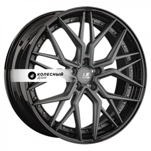 Большое фото товара - 9*22 5*120 ET43 72,6 LS Forged LS FG35 MGM/BK, 10257627. Вариант №2