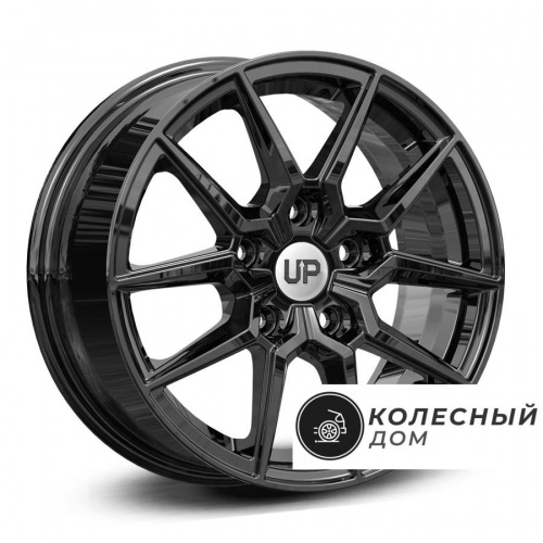 Большое фото товара - 6,5*15 5*100 ET45 67,1 Wheels UP Up117 New Black, 10257954. Вариант №2