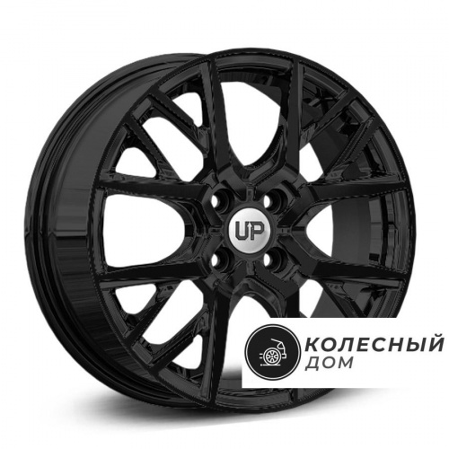 Большое фото товара - 6,5*16 4*114,3 ET40 66,1 Wheels UP Up124 New Black, 10258756. Вариант №2
