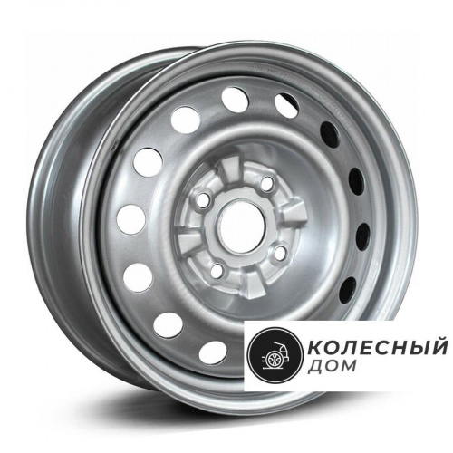 Большое фото товара - 5*13 4*100 ET38 57,1 Trebl 4700 Silver, 10289151. Вариант №2